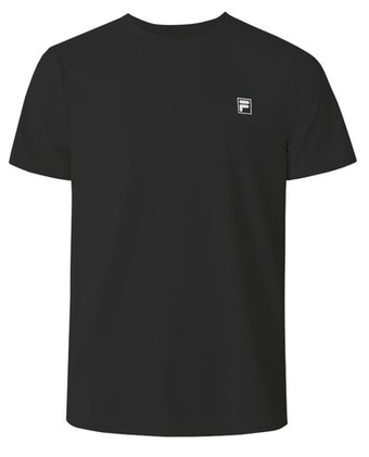Мужская теннисная футболка Fila Tristan - black