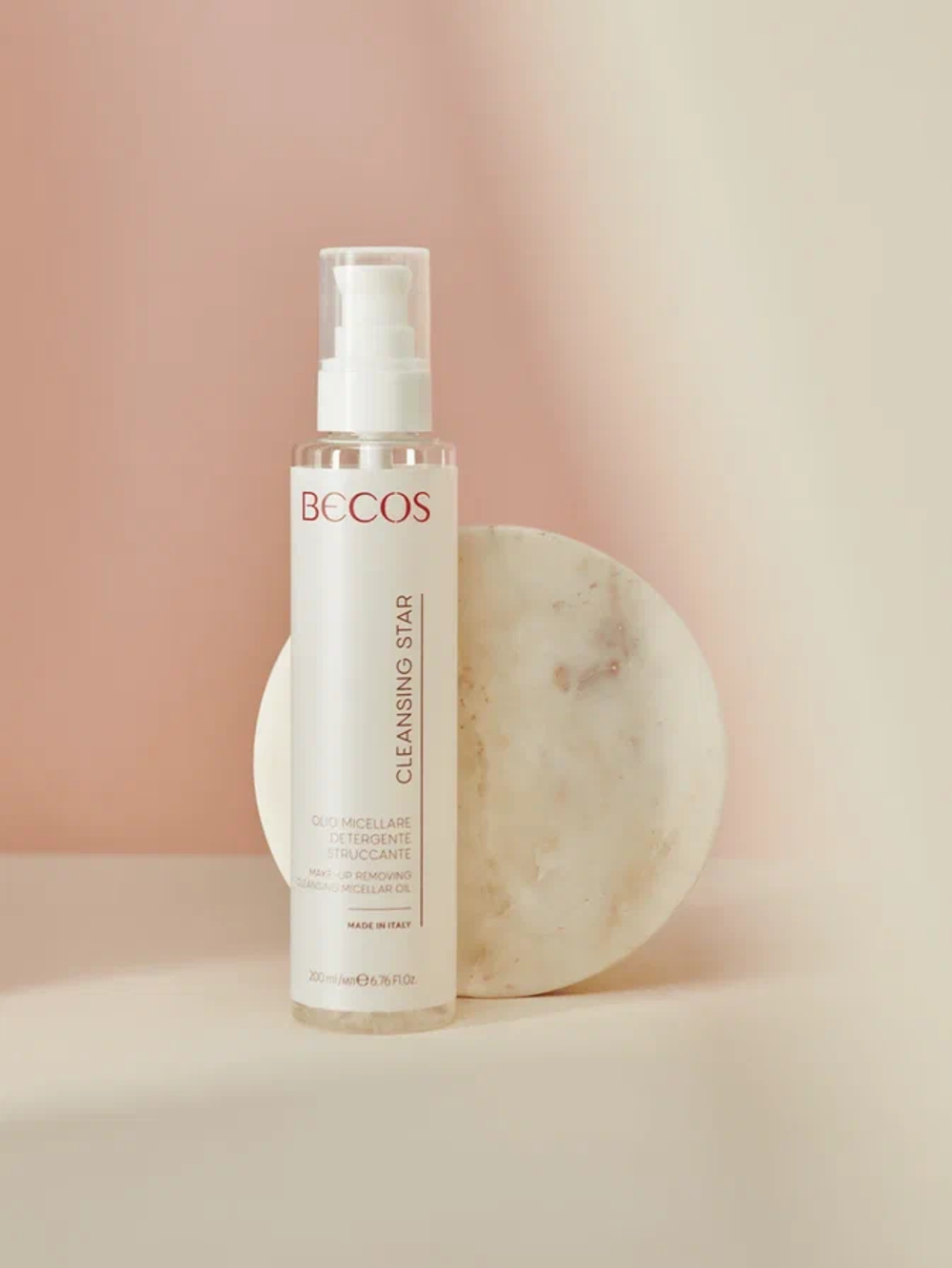 BECOS Мицеллярное масло для снятия макияжа- MAKE-UP REMOVING CLEANSING MICELLAR OIL,200 мл