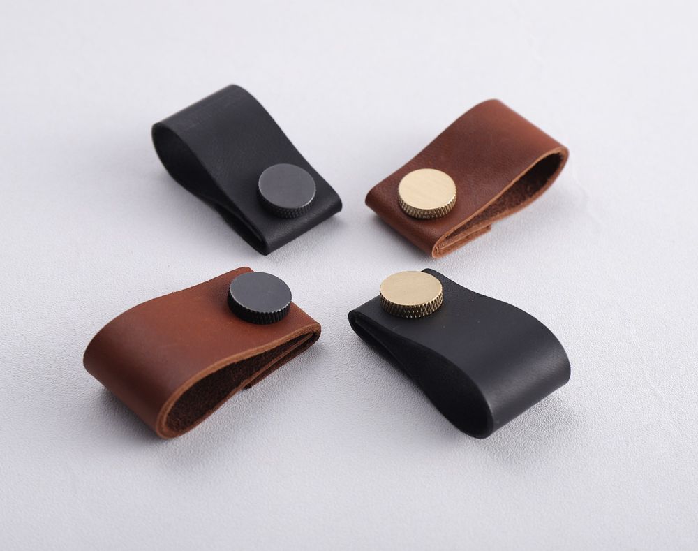 Ручка-петля HK007 brass/black