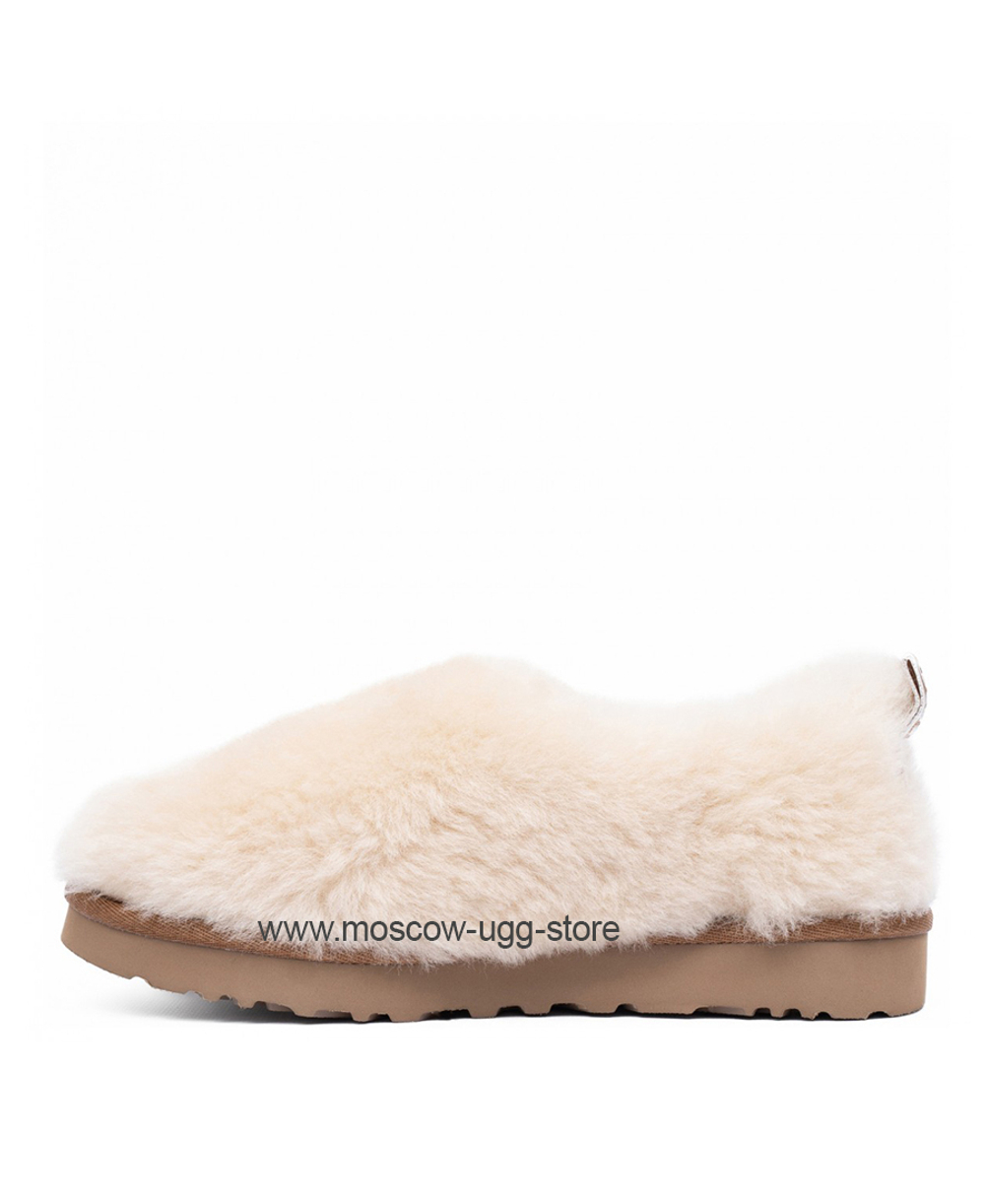 HAILEY FLUFF SLIPPERS - Natural