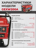 Генератор HND GEXW200A