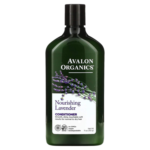 Avalon Organics, Кондиционер, Питательная лаванда, 11 унций (312 г)