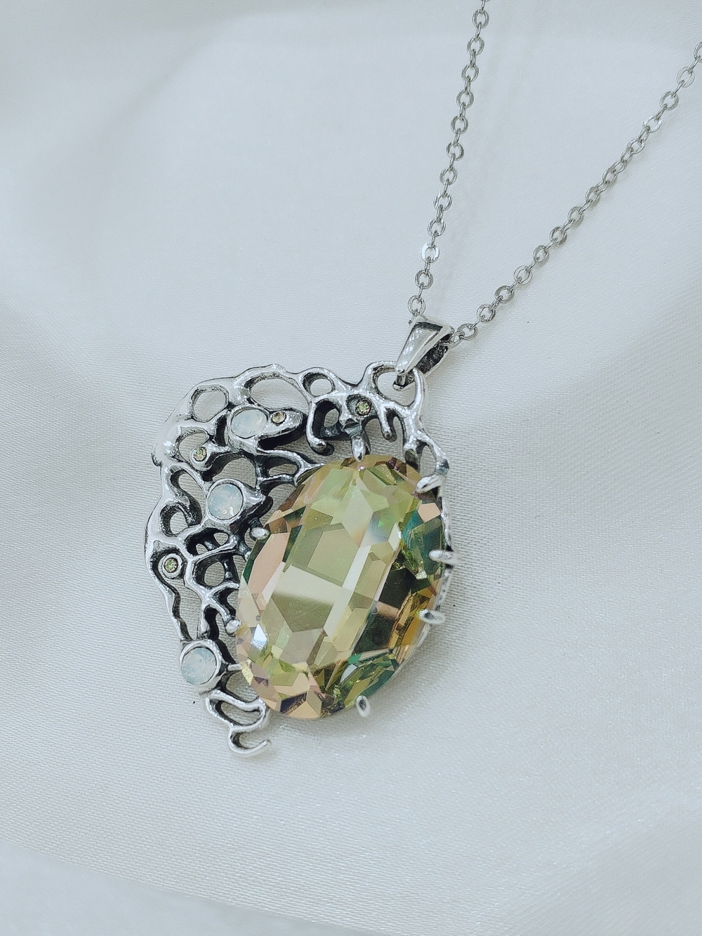 "Шантини" кулон в серебряном покрытии из коллекции "Морской коктейль" от Jenavi