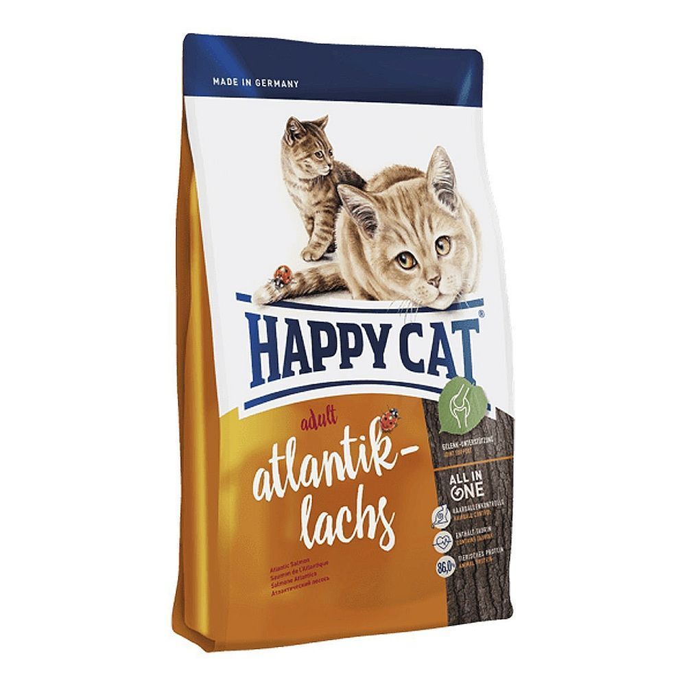 Happy Cat Supreme Adult Atlantik-Lachs для кошек 300г