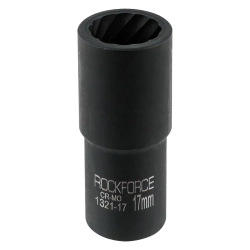 Головка ударная двухсторонняя 1/2'', 17мм (6/12гр.) RockFORCE RF-1321-17