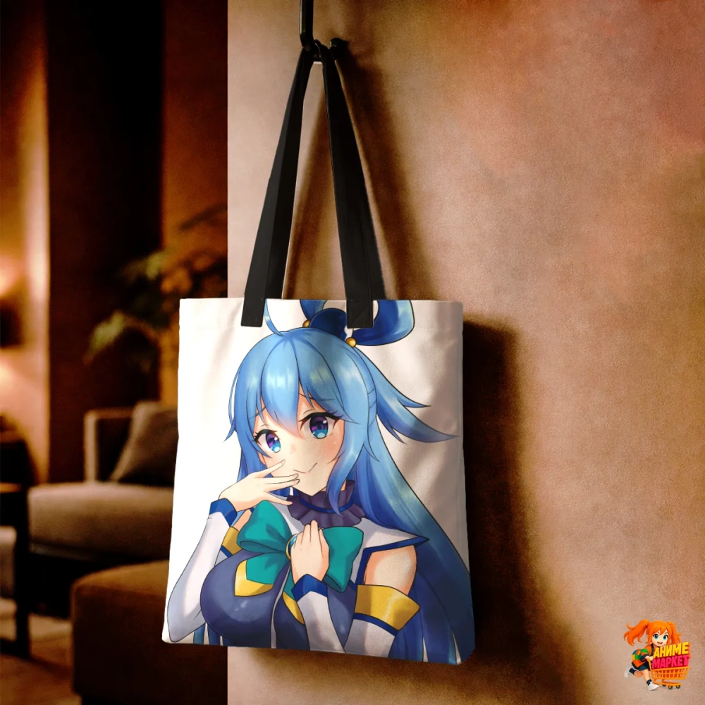 Сумка шоппер с принтом KonoSuba