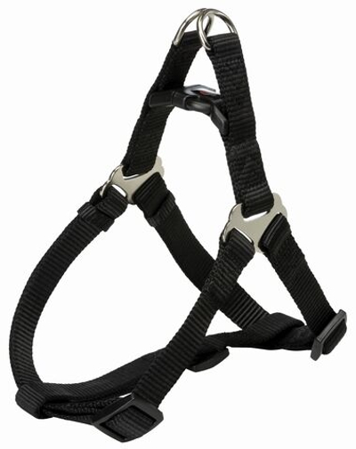 Шлейка Premium One Touch, S: 40–50 см/ 15 мм, чёрный, Trixie