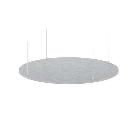 AcustiX Потолочная панель круглая VE.PP-KR-400 Зимний Лес 400*400*12