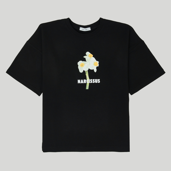 T-shirt NARCISSUS Black