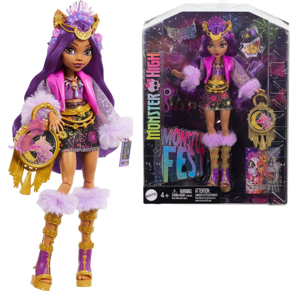 Кукла Monster High Монстр Фест Клодин