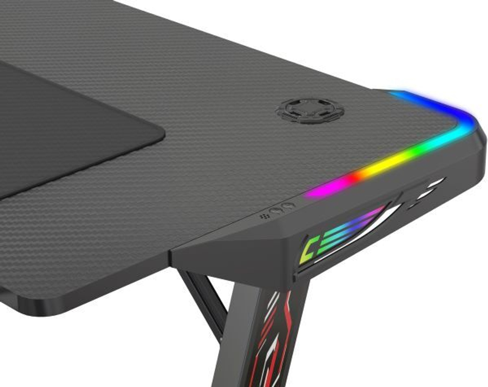 Стол  Cactus CS-GTZ-BK-RGB