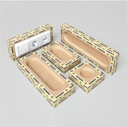 Звукоизоляционный подрозетник 1-секционный SoundGuard P-BOX 1