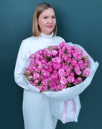 Роза кустовая пионовидная Леди Бомбастик,27шт(00453)