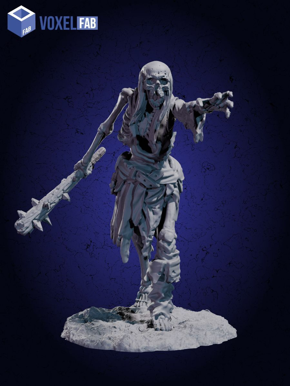 Скелеты Отряд-нежити, Миниатюры 10 шт. ДнД (DnD)