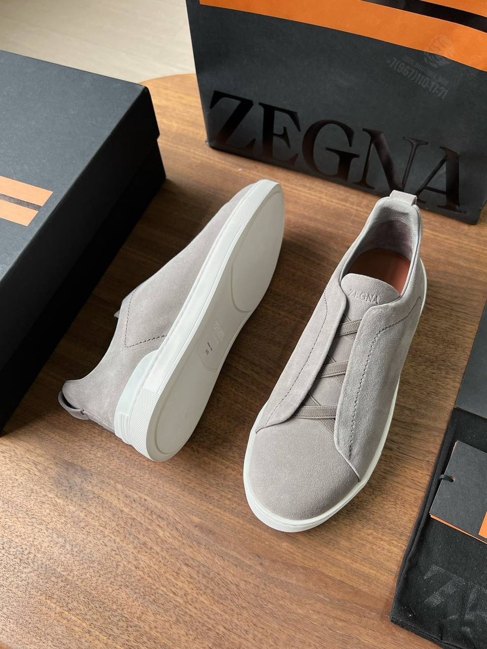 Кеды Ermenegildo Zegna