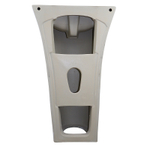 Раковина напольная AZARIO FRETTA ROUND 480x420x835 отдельностоящая, белый глянцевый (AZ-307)