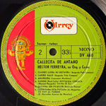 Hector Ferreyra ‎– Callecita De Antano (Перу)