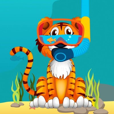 Игровой пакет Игренок исследует океан (13 игр, 57 вариантов)