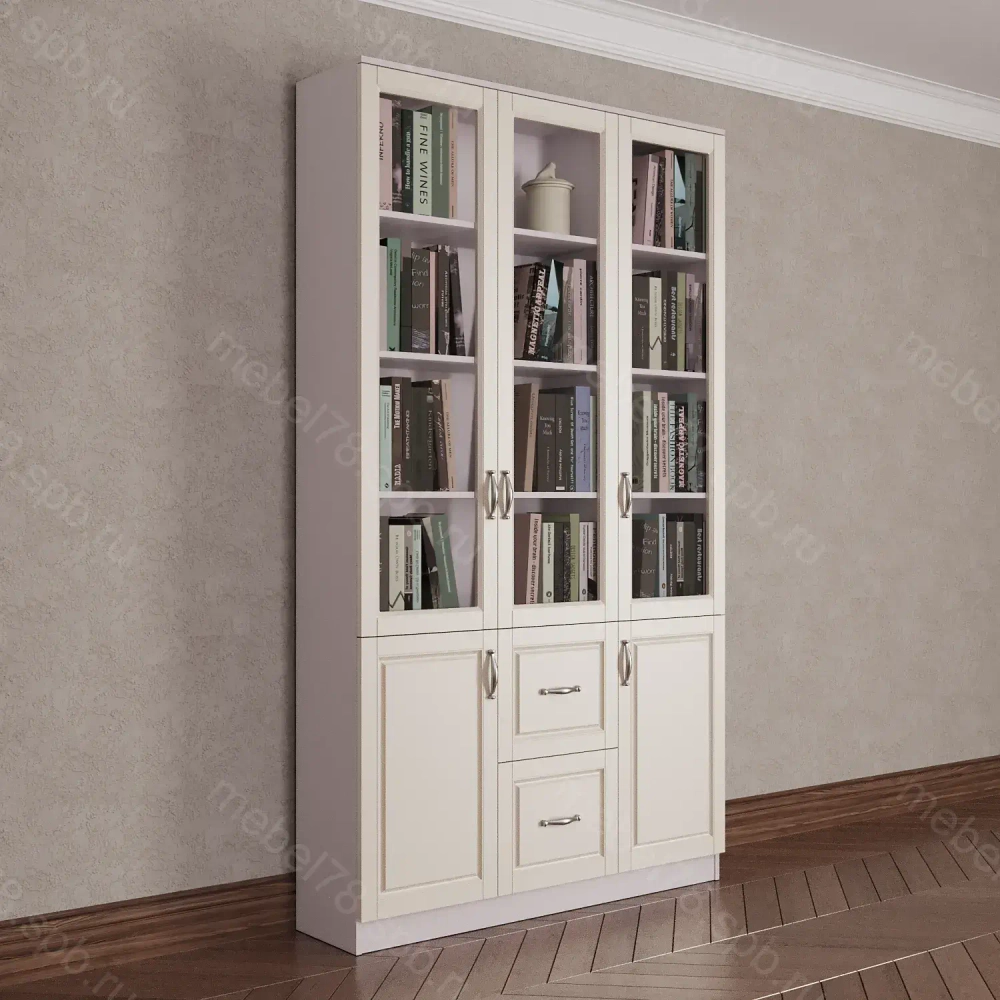 Шкаф книжный 3/4 (мадес)