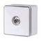 ТВ-розетка Werkel Gallant оконечная белая W5083001 4690389164712