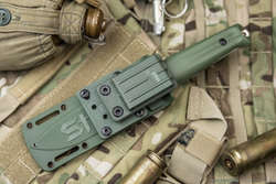 Нож Kizlyar Supreme Sturm AUS-8 SW Olive