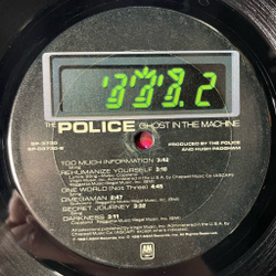 Винтажная виниловая пластинка LP The Police Ghost In The Machine (USA 1981)