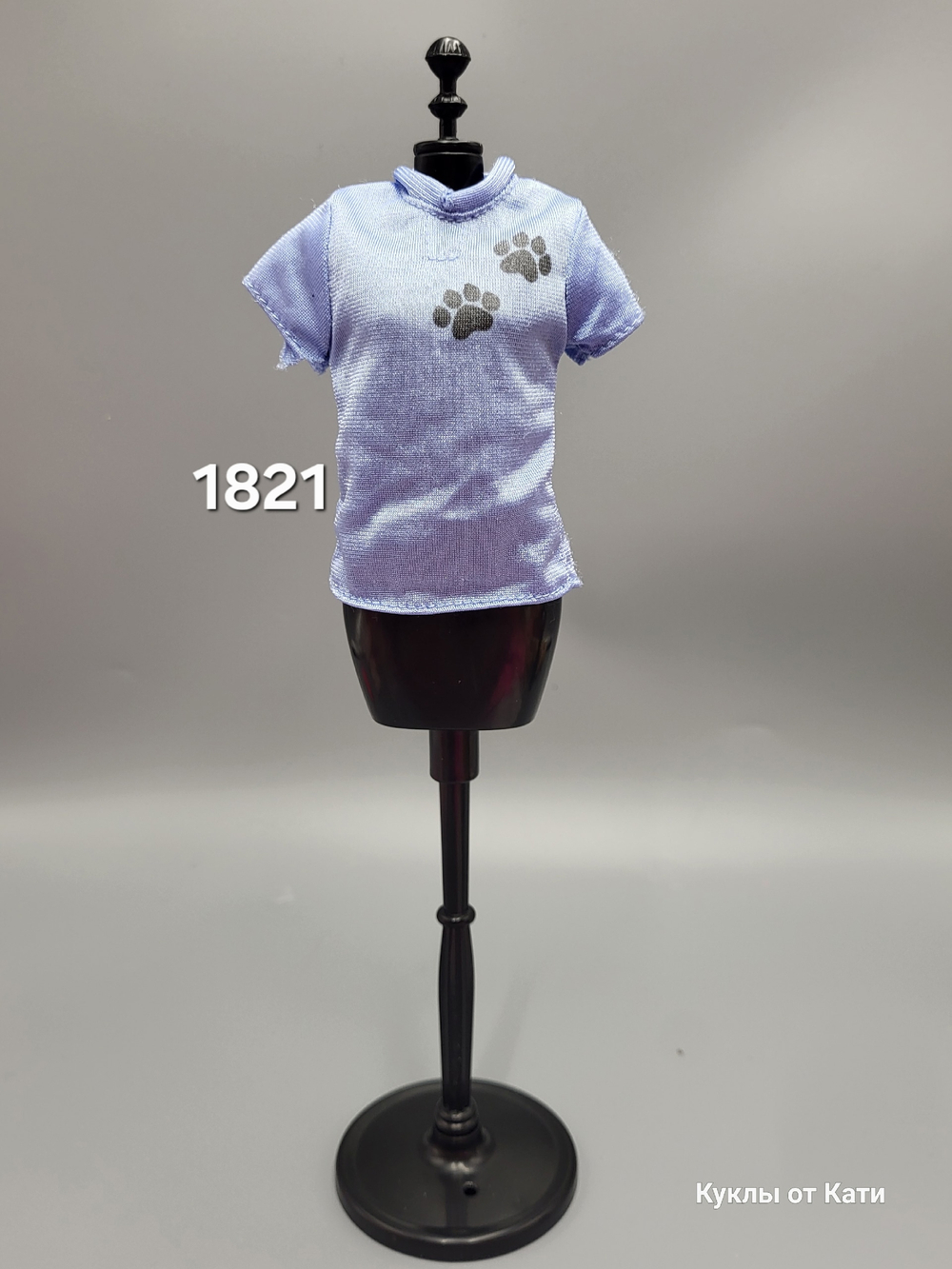 Одежда для куклы Барби винтаж футболка 1821