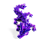 Кристальный дракон, малыш, розово-голубой