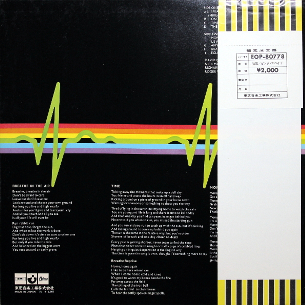 Pink Floyd / The Dark Side Of The Moon (LP)