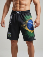 Шорты спортивные тренировочные Bad Boy World BJJ черный