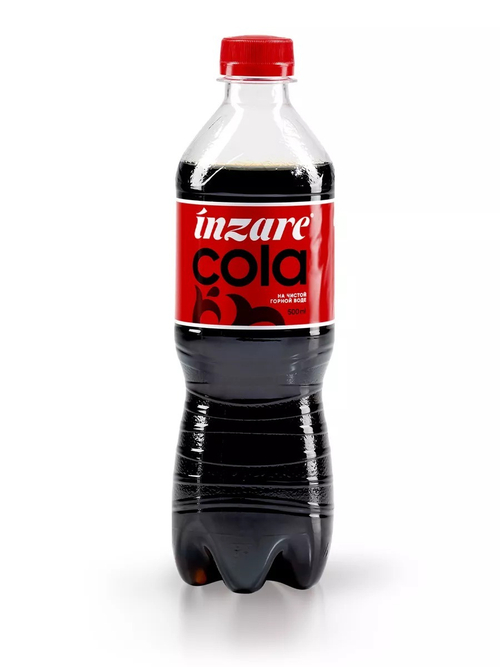 Кола Zero Inzare с газом 0,5л ПЭТ