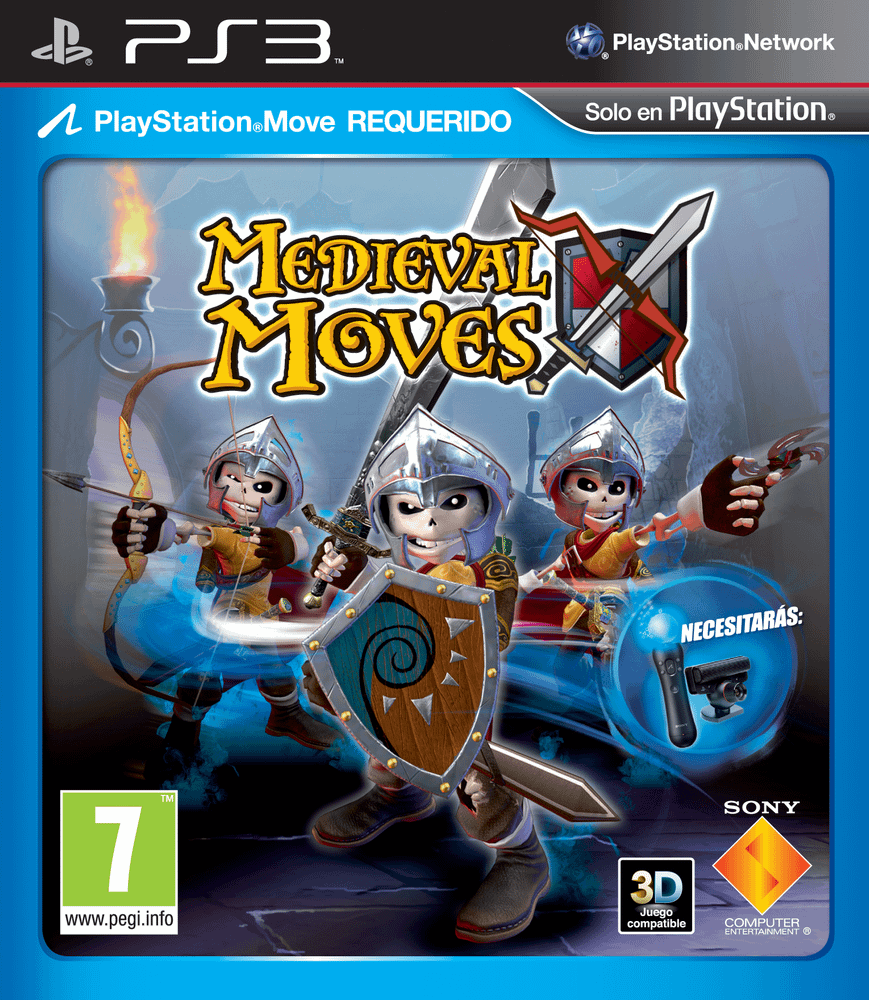 Medievil Moves Боевые Кости PS3 New!