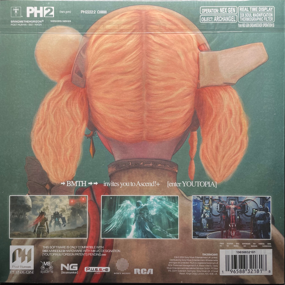 Bring Me The Horizon ‎– Post Human: Nex Gen 2LP (Европа 2024г.)