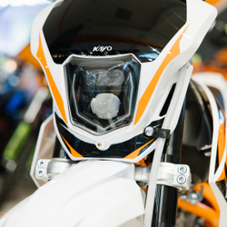 Питбайк KAYO BASIC K125EA 17/14 KRZ 2024 г. (полуавтомат, электростартер)