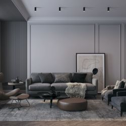 Потолочный светильник Maytoni Focus S C052CL-01B