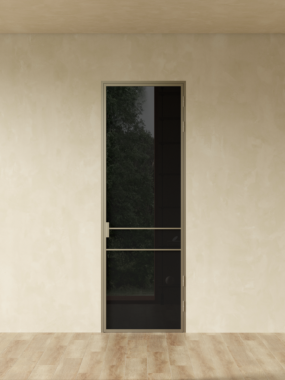 Распашная алюминиевая перегородка Minoli 9