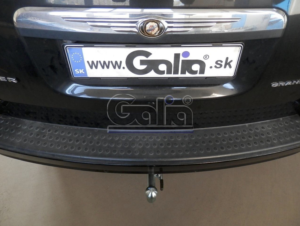Фаркоп оцинкованный Galia C071A для Chrysler Grand Voyager 2008-, Dodge Caravan 2008-(паспорт и сертификат в комплекте)(без электрики)