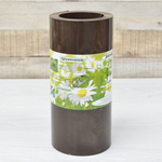 Лента бордюрная 25см*9м прямая, серо-коричневая