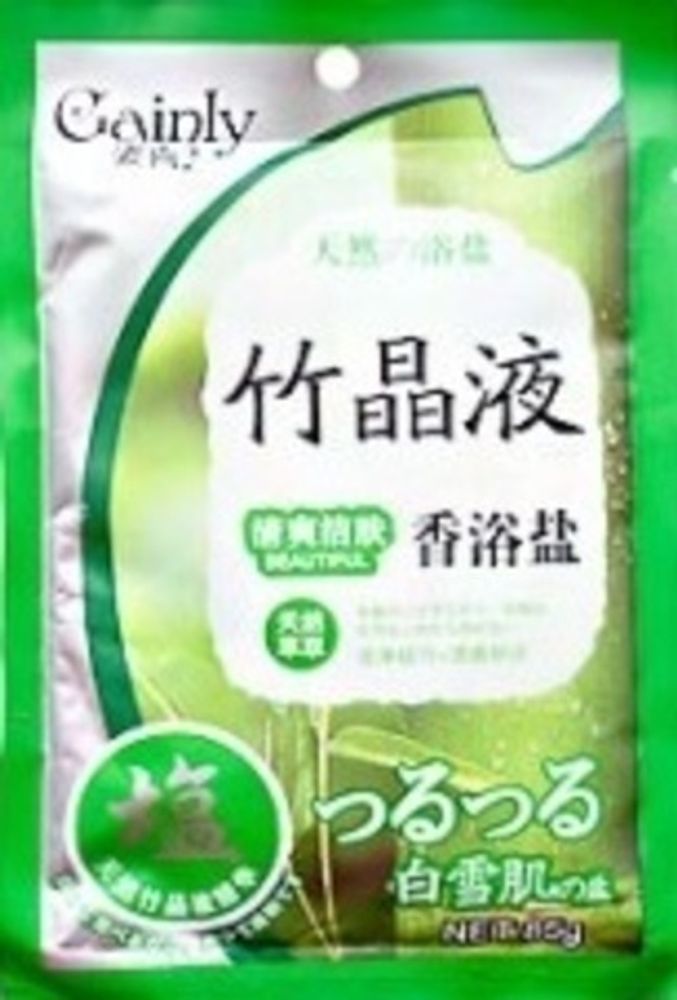 Соль для тела SPA Meng Kou Зеленый чай, отшелушивает с антиоксидантным эффектом, 85 гр