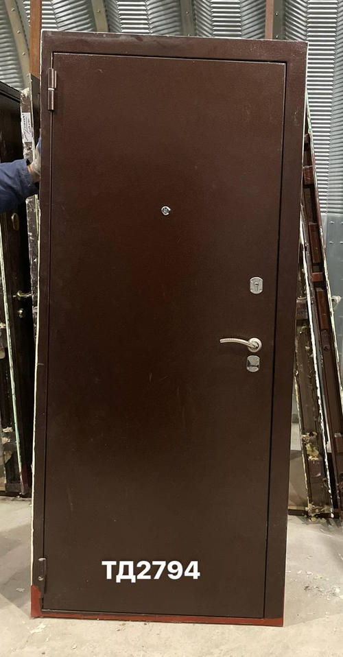 Дверь металлическая Б/У 204(в) х 87(ш) Входная