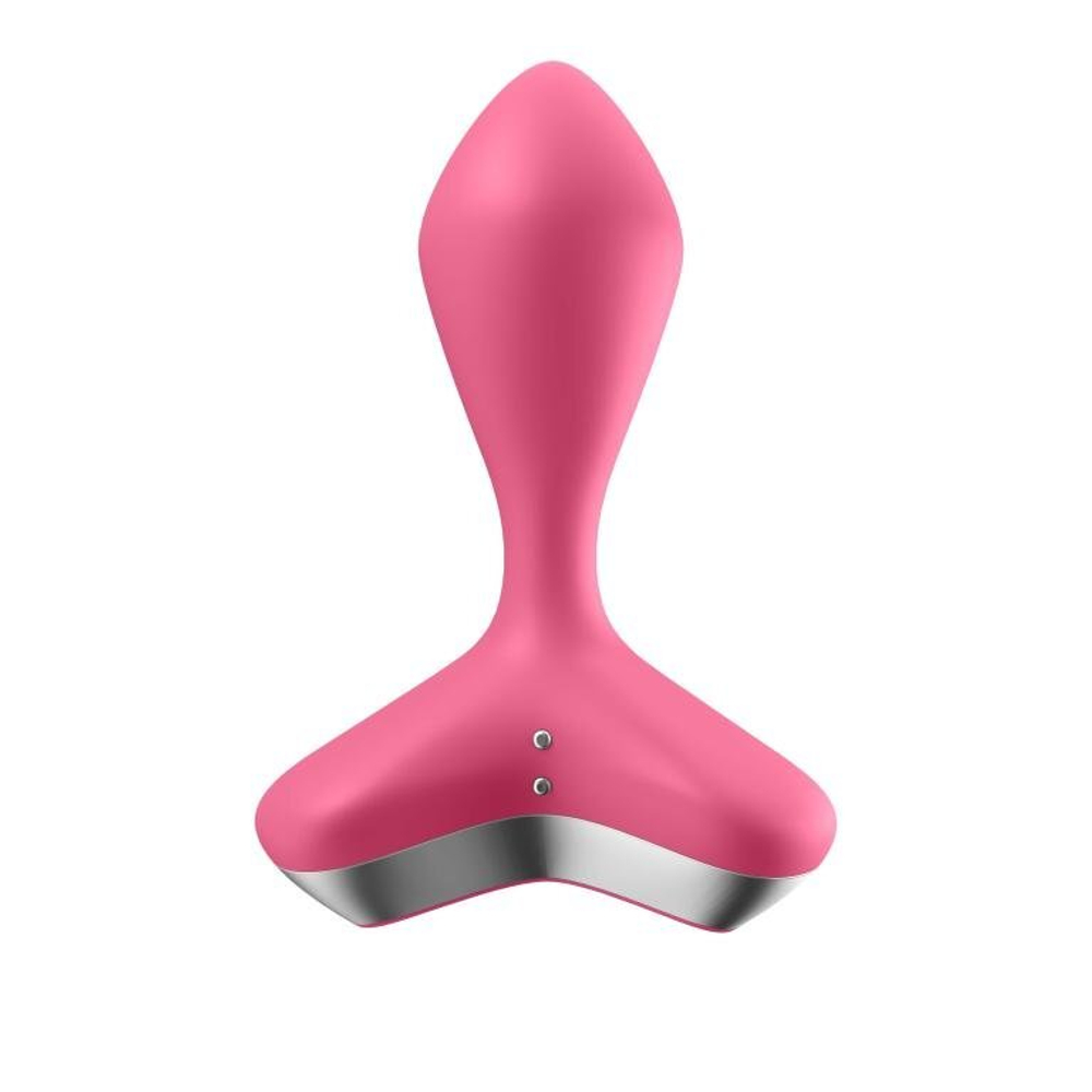 Анальная пробка с вибрацией Satisfyer Game Changer, розовая