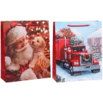 Пакет подарочный «Зимняя история» 26*32*10 см, микс