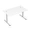 2МТК.089 Стол рабочий, прямолинейный с кабель-каналом (1400*800*750)