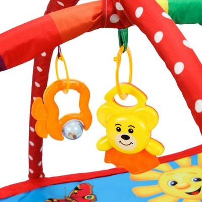 Детский игровой коврик "Любимые друзья" с погремушками на подвеске, B1906303-R2 (18) (Умка)