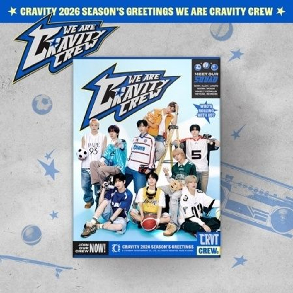 товары CRAVITY - WE ARE CRAVITY CREW 2026 Season's Greetings