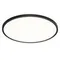 7660/48L MITRA LED SN 087 Светильник пластик/белый/черный LED 48Вт 3000/4000K D600 IP40 ALFA BLACK