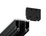 Заглушка демпферная для шинопровода в натяжной потолок Magnetic 220V GL1062 BK черный 64.5*51*16 (2шт)