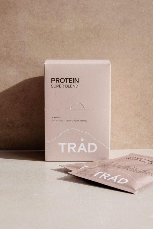 Коктейль белковый BODY PROTEIN POWDER со вкусом шоколада, коробка 12 саше*25 гр / TRAD