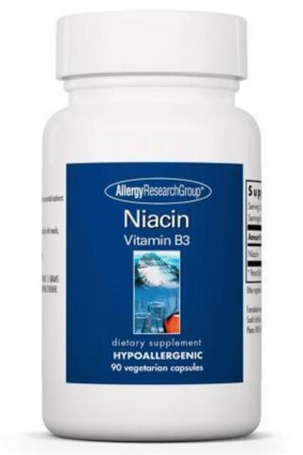 Niacin Vitamin B3 90 капсул Allergy Research Group