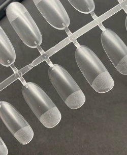 Nail ARCHITECT Гелевые типсы "Овал" Для наращивания ногтей, 12 размеров, 240 шт